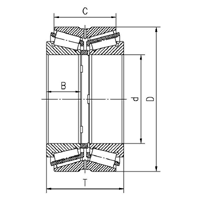 LM272249DW/LM272210 bearing